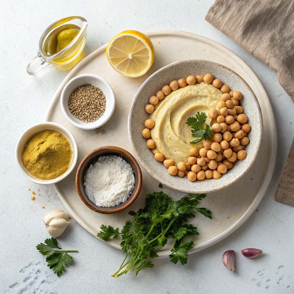 How to Make Hummus Recipe Ingredients