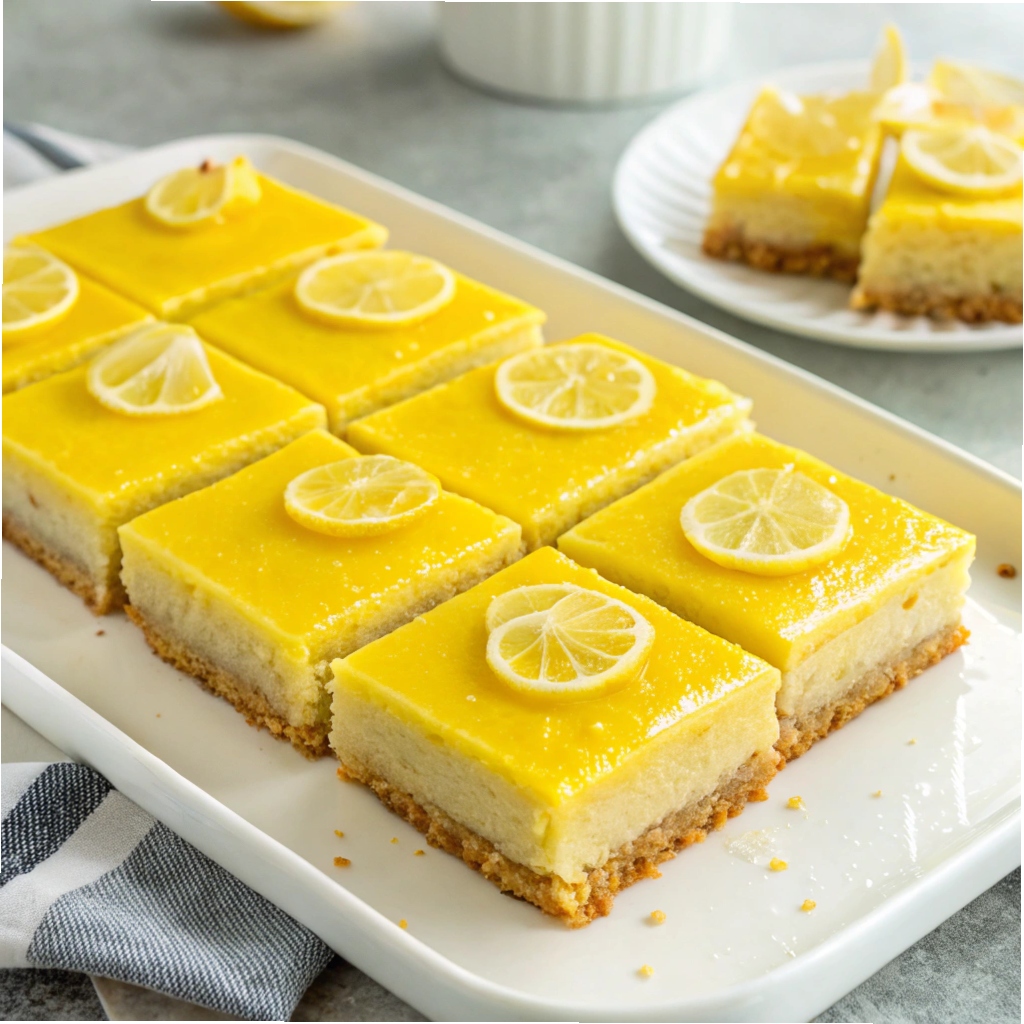 Lemon Brownies Recipe