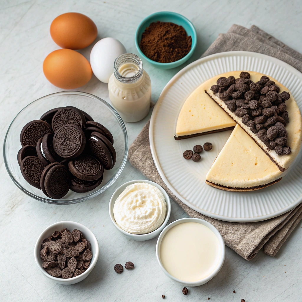 Oreo Cheesecake Recipe Ingredients