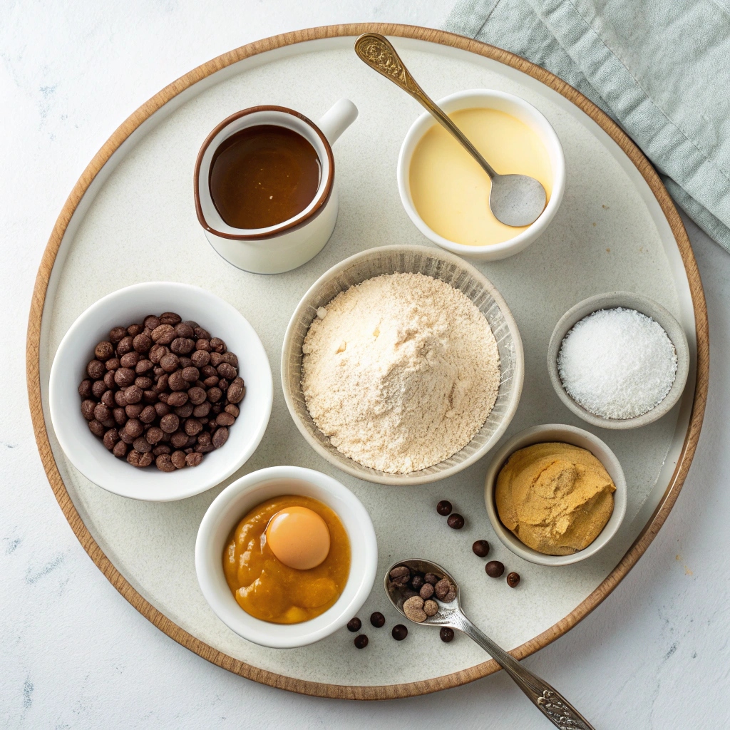 Peanut Butter Chocolate Chip Pancakes Recipe Ingredients