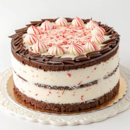 Peppermint Bark Cake Recipe