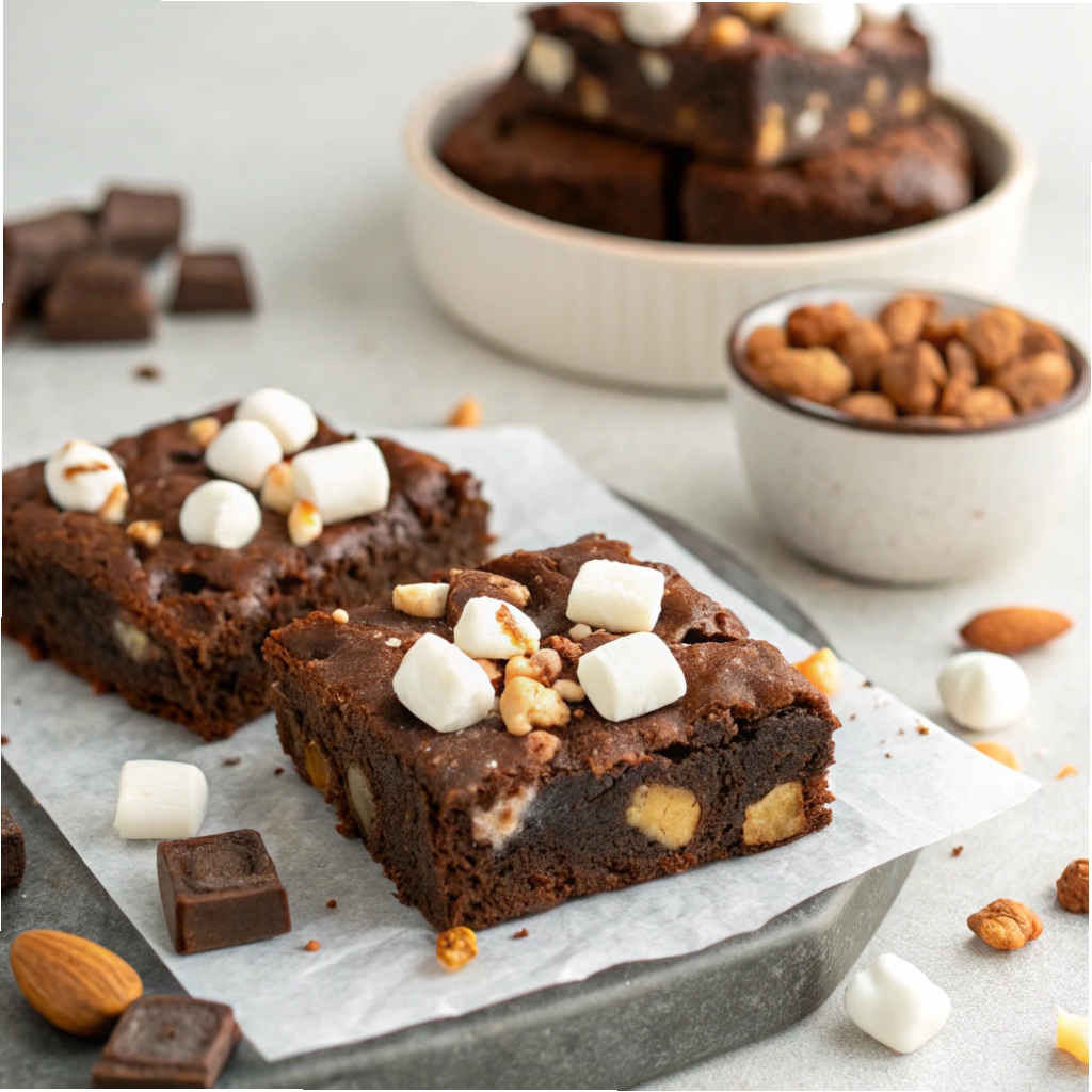 Rocky Road Brownies Recipe