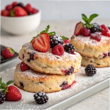 Triple Berry Scones Recipe