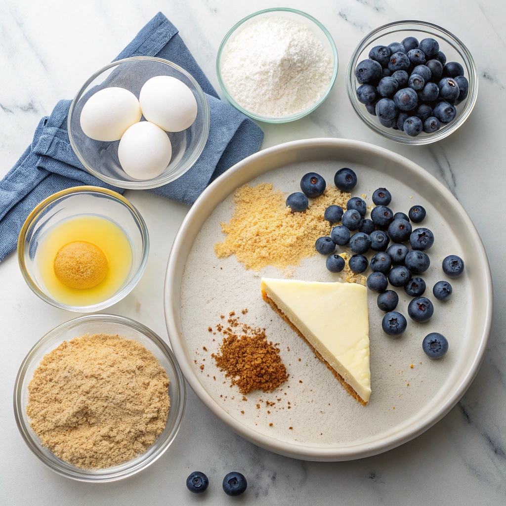 Blueberry Cheesecake Recipe Ingredients