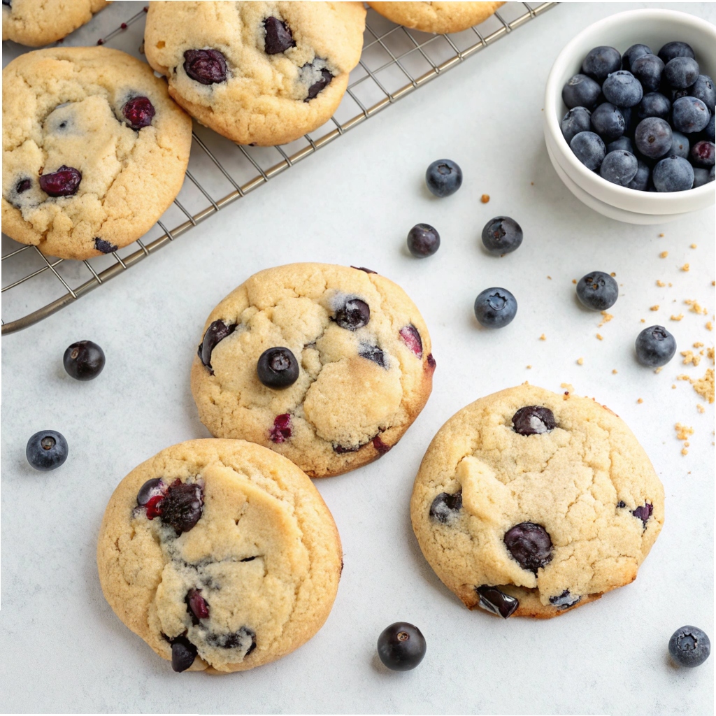 Blueberry Muffin Cookies Recipe