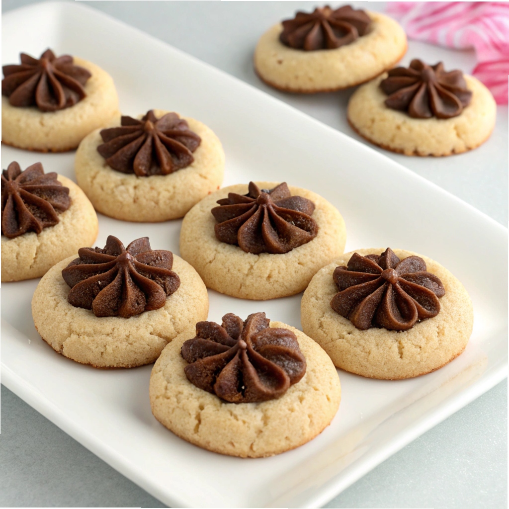 Chocolate Blossom Cookies Recipe