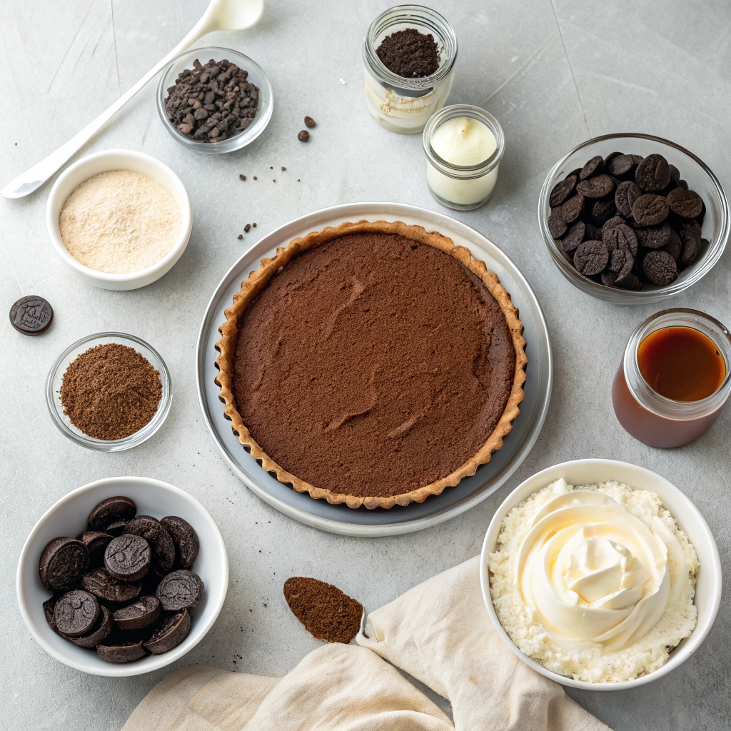 Chocolate Icebox Pie Recipe Ingredients