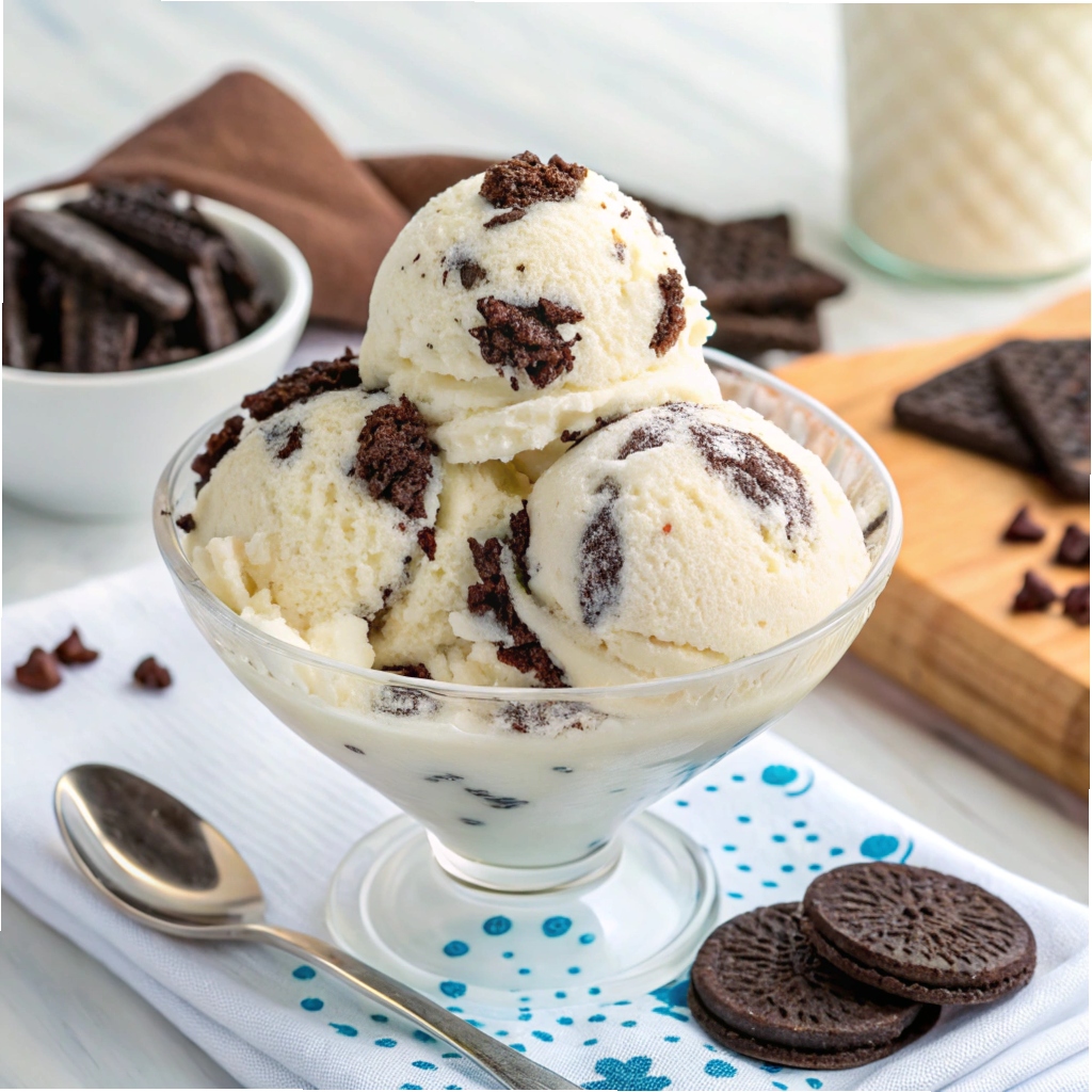 Cookies and Cream Ice Cream Recipe