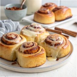 Easy Cinnamon Rolls (no yeast required) Recipe