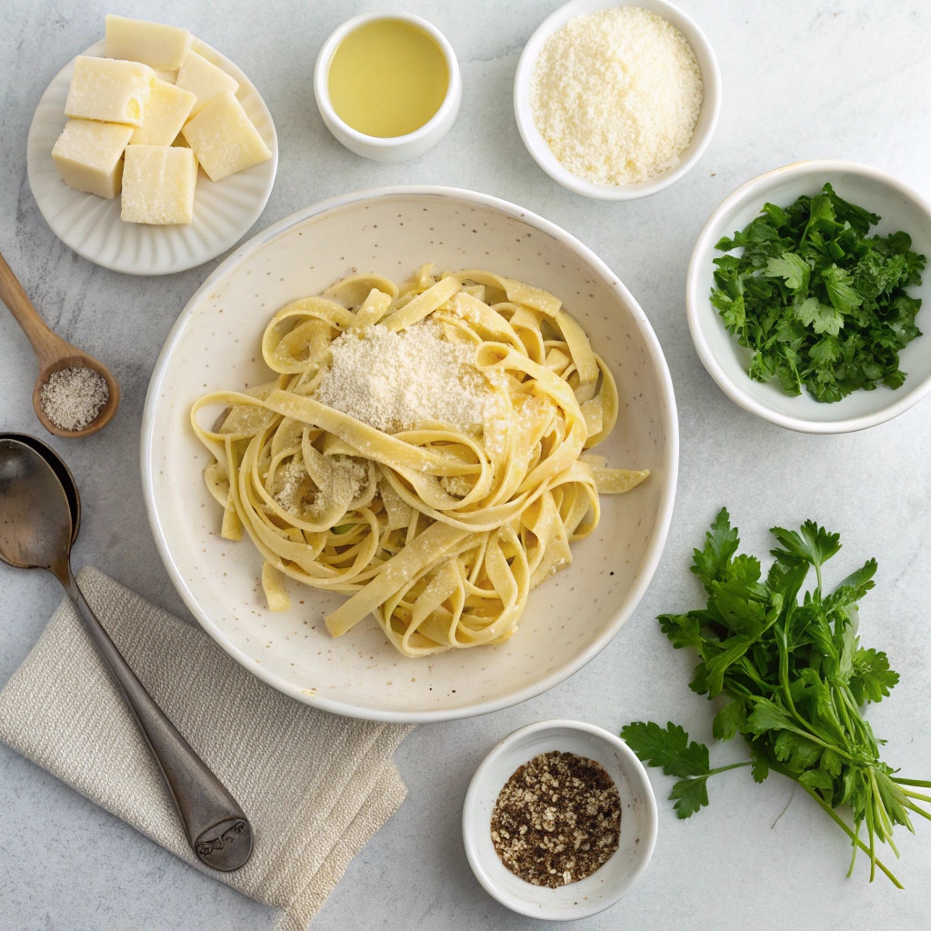 Fettuccine Alfredo Recipe Ingredients