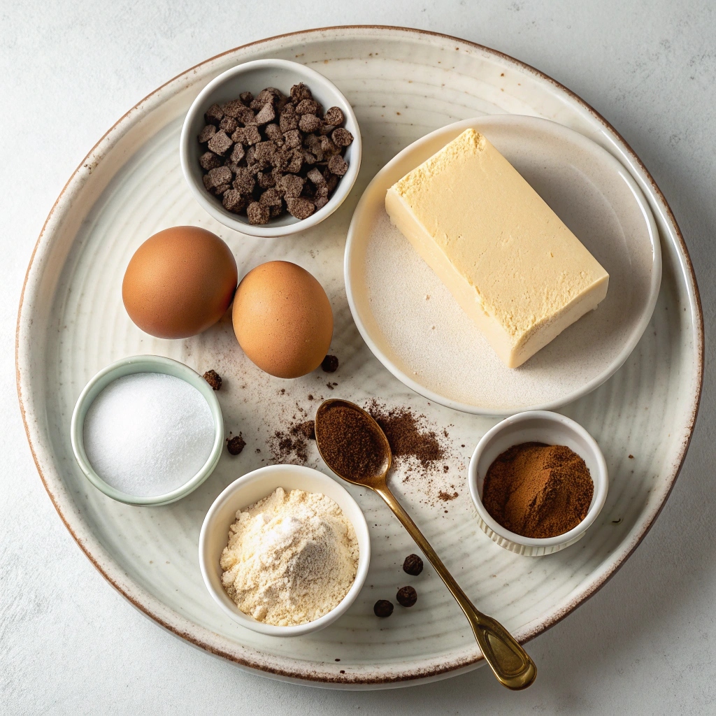 Flourless Brownies Recipe Ingredients