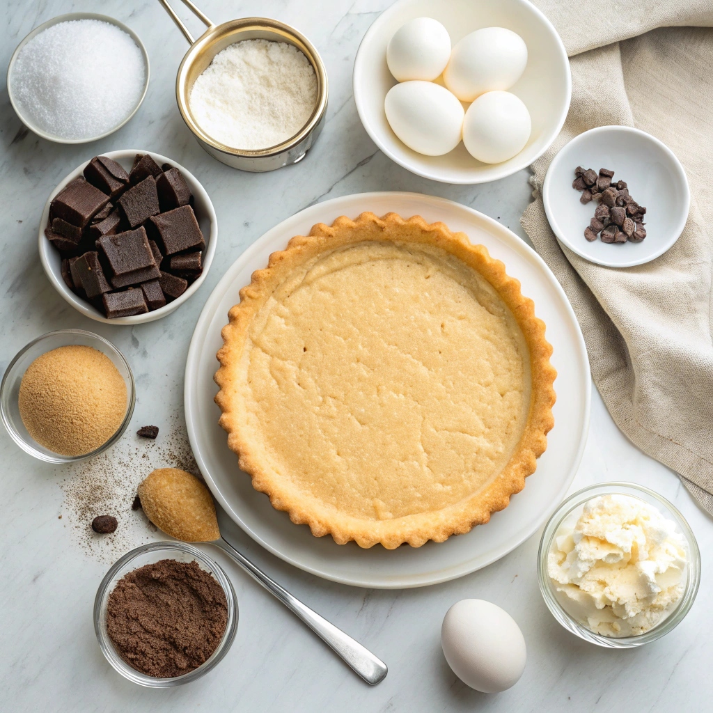 French Silk Pie Recipe Ingredients