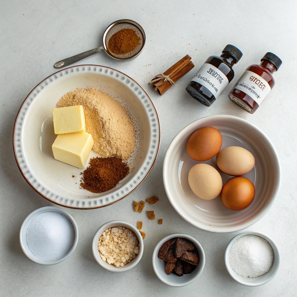 Gingerbread Recipe Ingredients