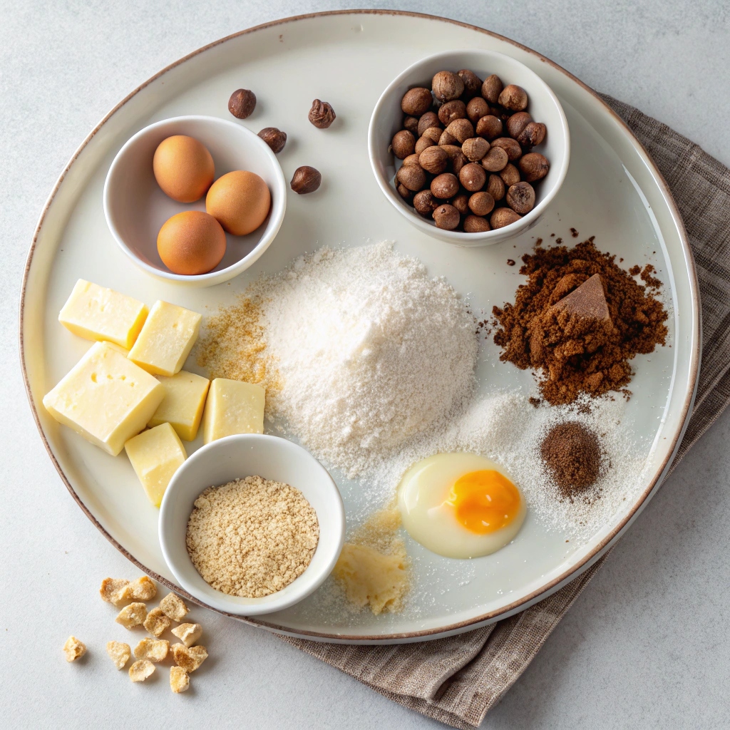 Hazelnut Cookies Recipe Ingredients