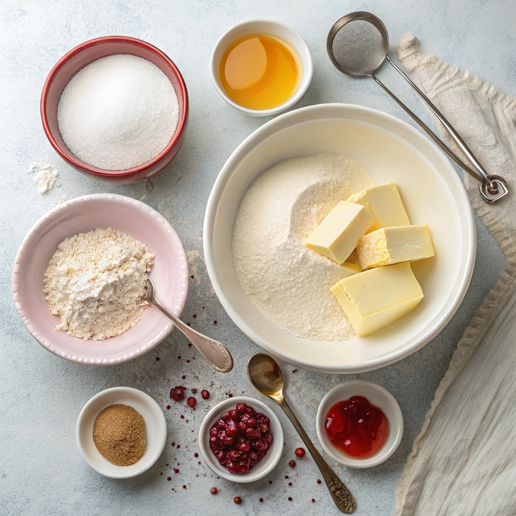 Heart Cookies Recipe Ingredients