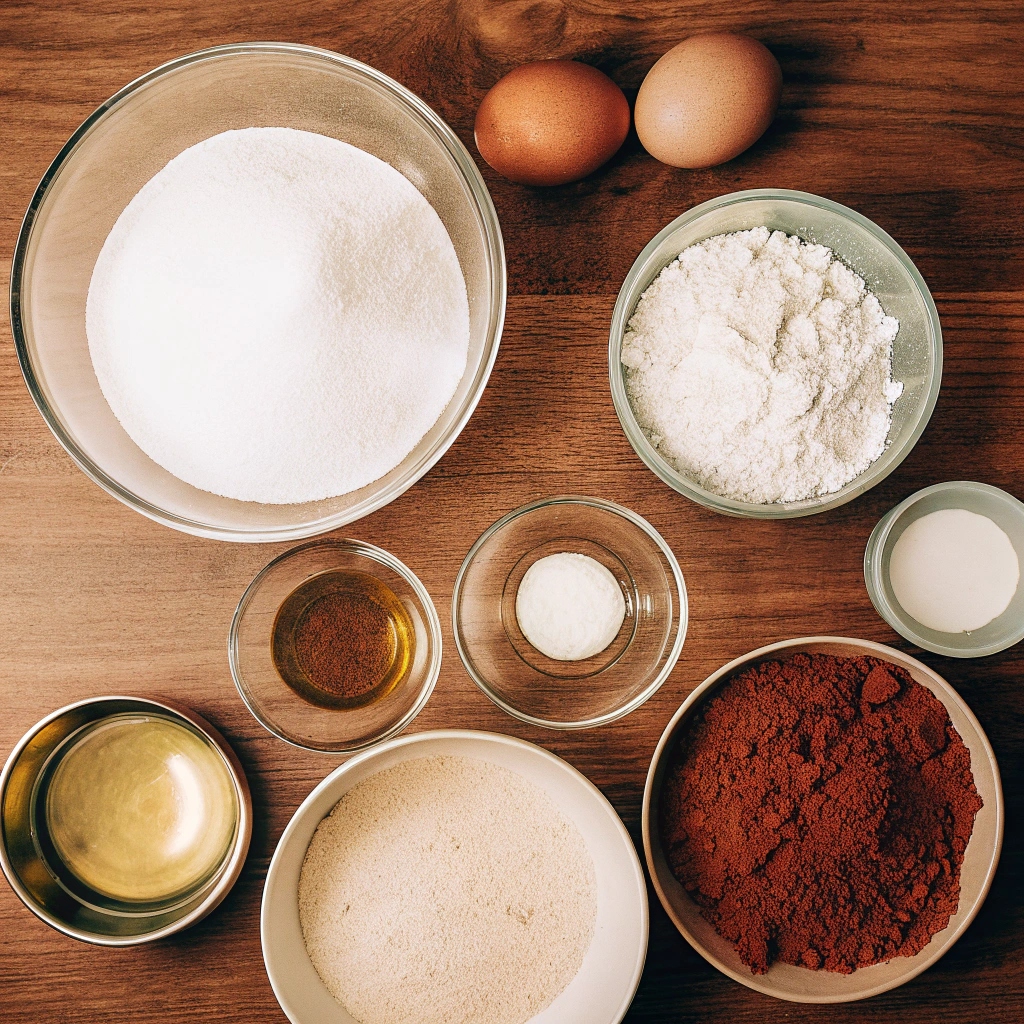 Homemade Fudge Rounds Recipe Ingredients