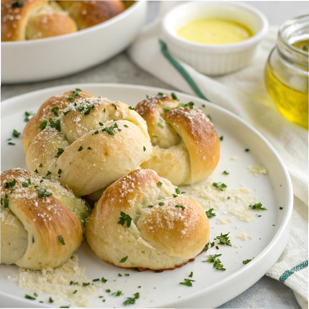 Homemade Garlic Knots Recipe