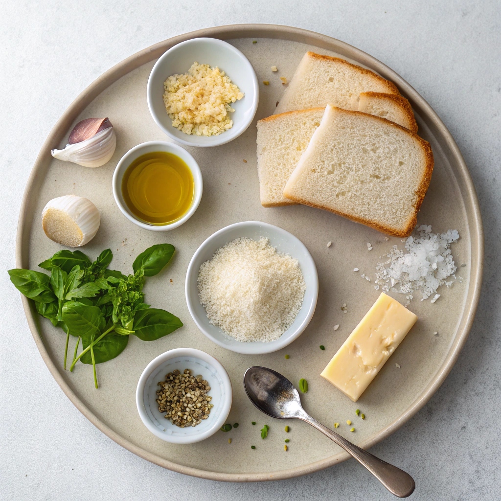 Homemade Garlic Knots Recipe Ingredients