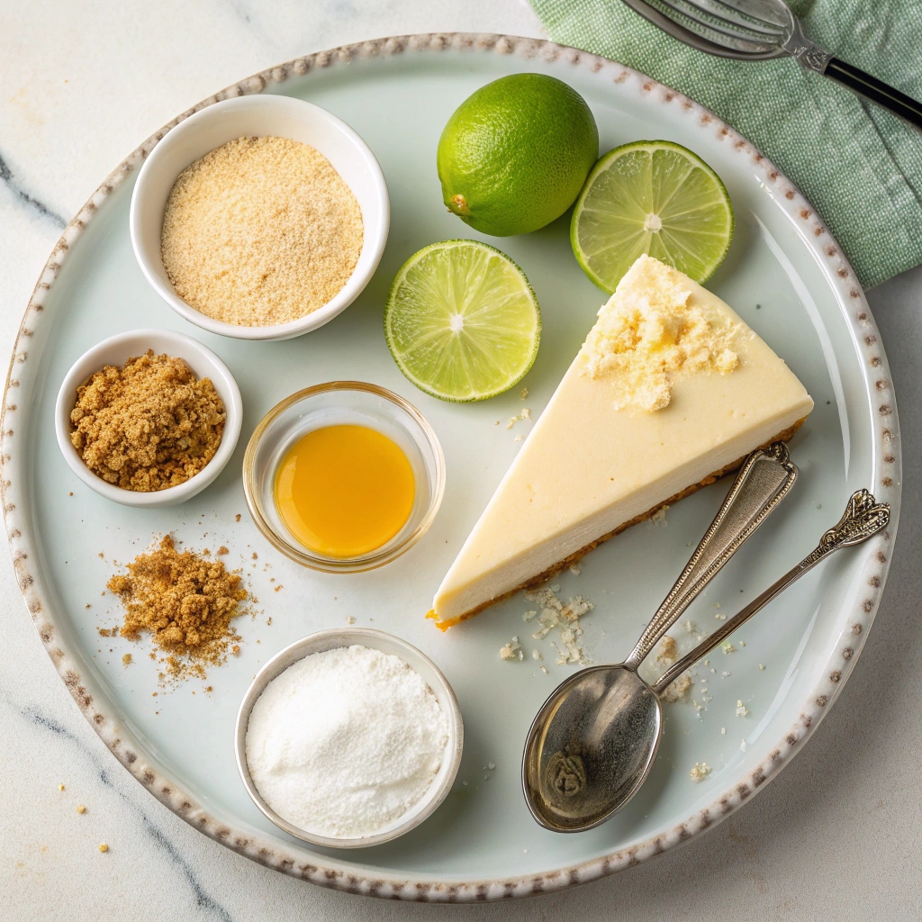 Key Lime Cheesecake Recipe Ingredients