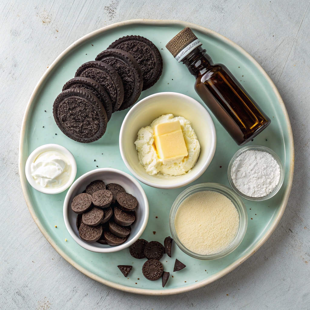 Oreo Cheesecake Dessert Shooters Recipe Ingredients