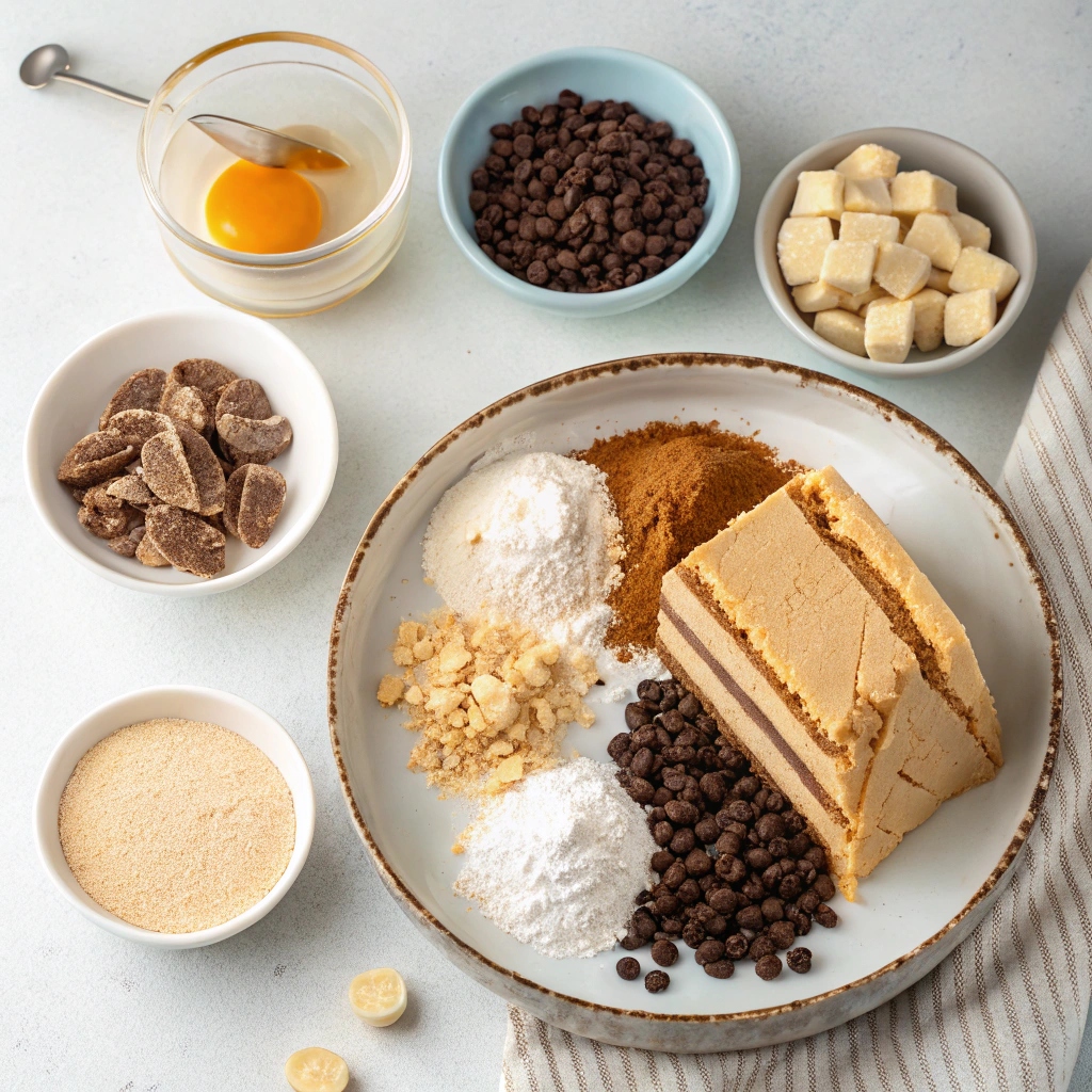 Peanut Butter Fudge Bars Recipe Ingredients