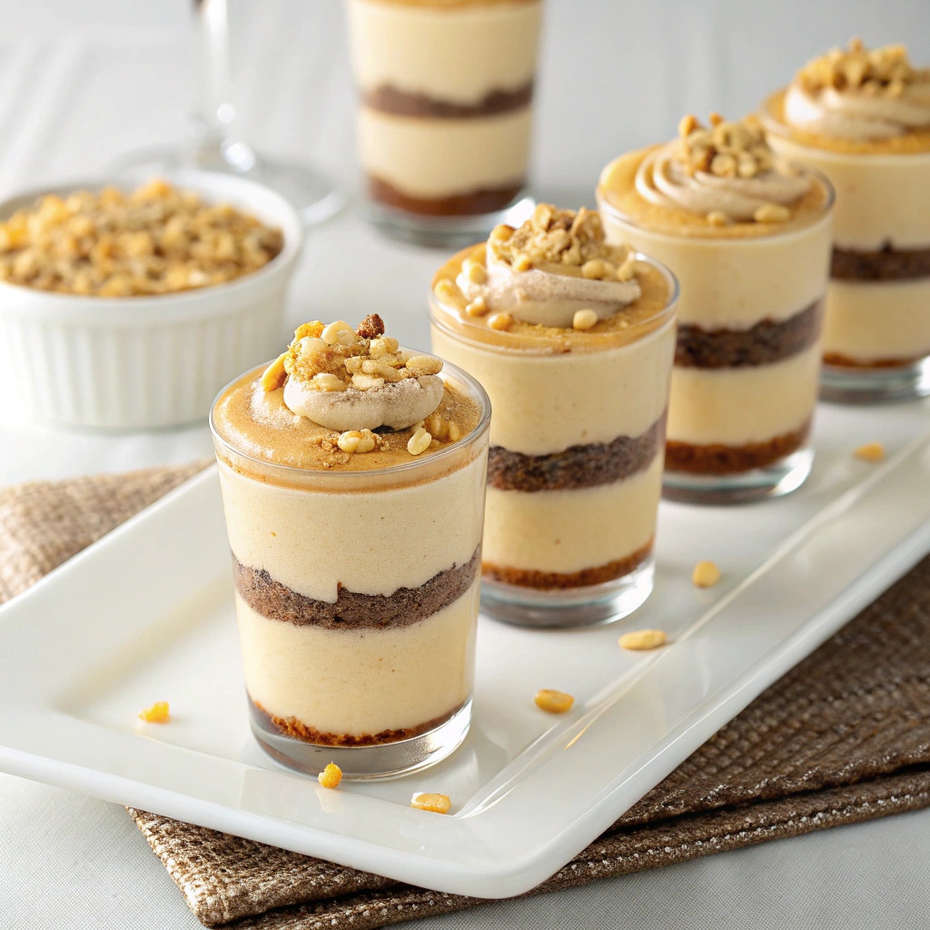 Peanut Butter Pie Dessert Shooters Recipe