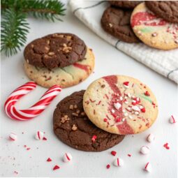 Peppermint Bark Cookies Recipe