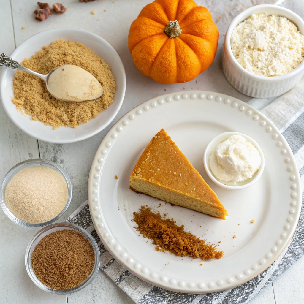 Pumpkin Cheesecake Bars Ingredients