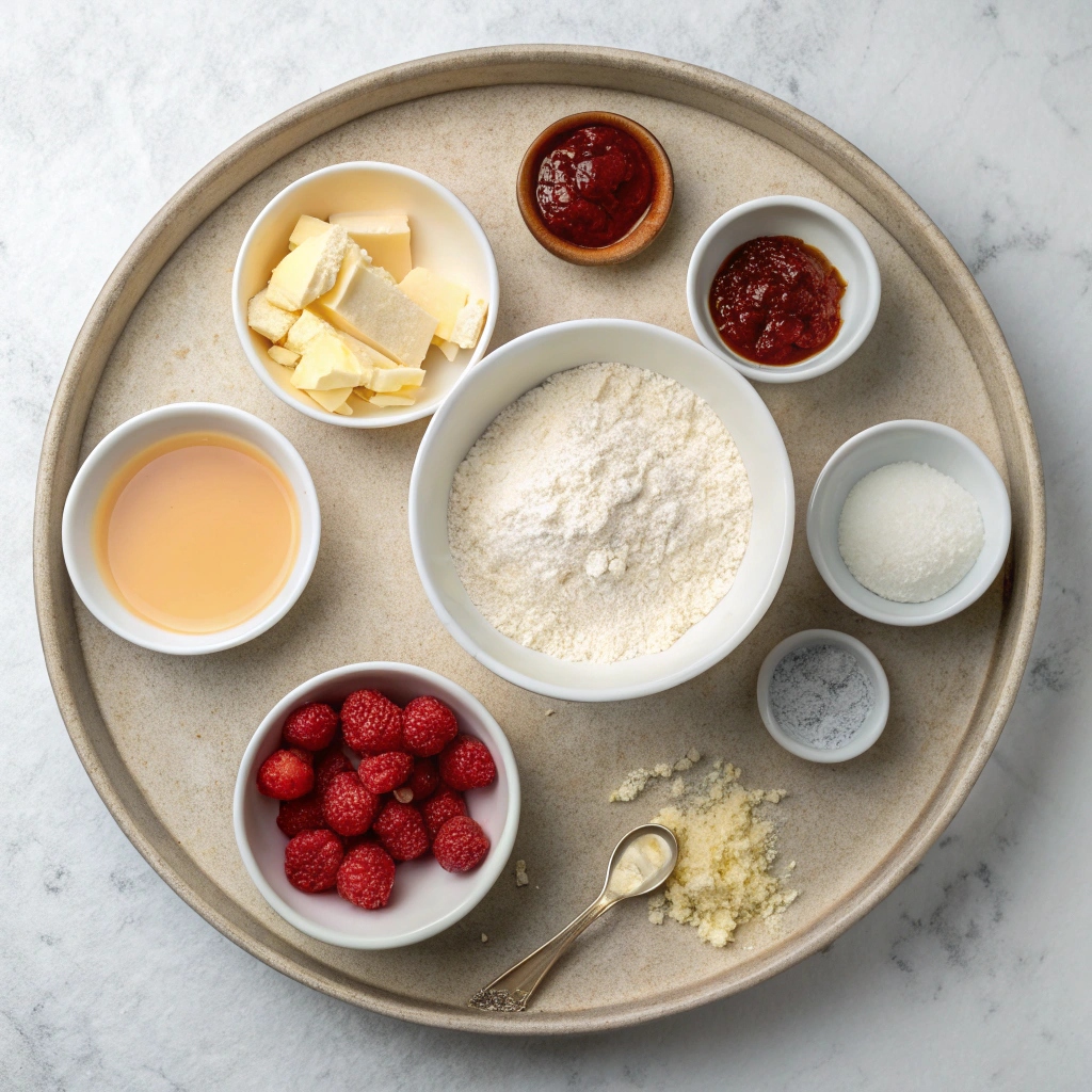 Raspberry Cheesecake Dessert Pizza Recipe Ingredients