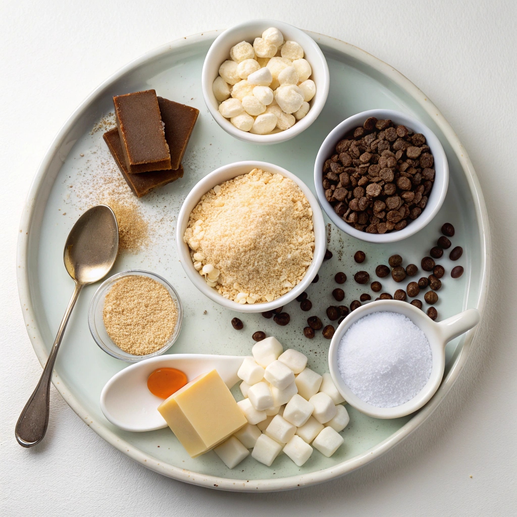 Salted Caramel Rice Krispie Treats Recipe Ingredients