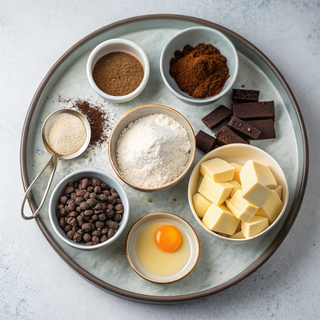 Small Batch Brownies Recipe Ingredients