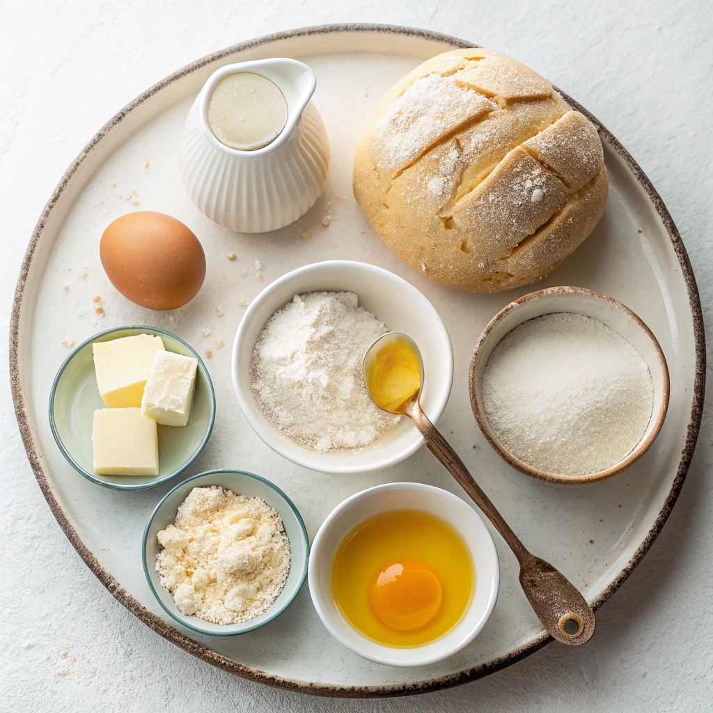 Sourdough Dinner Rolls Recipe Ingredients