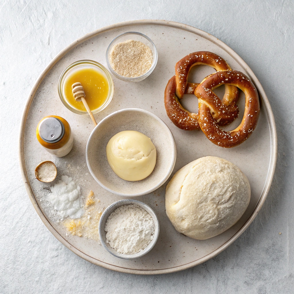 Sourdough Soft Pretzels Ingredients