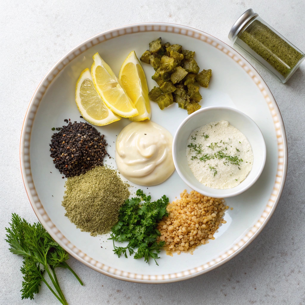 Tartar Sauce Recipe Ingredients