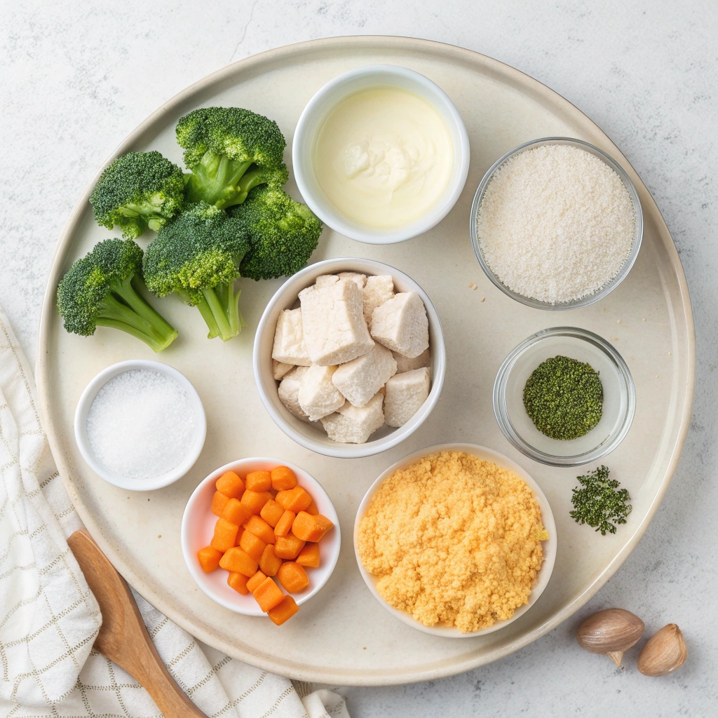 Broccoli Cheddar Soup Recipe Ingredients