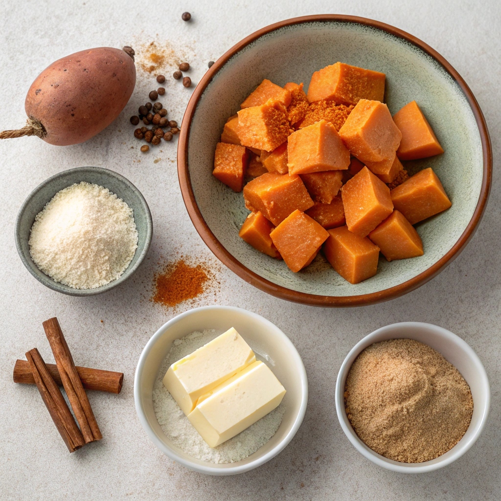 Candied Yams Recipe Ingredients