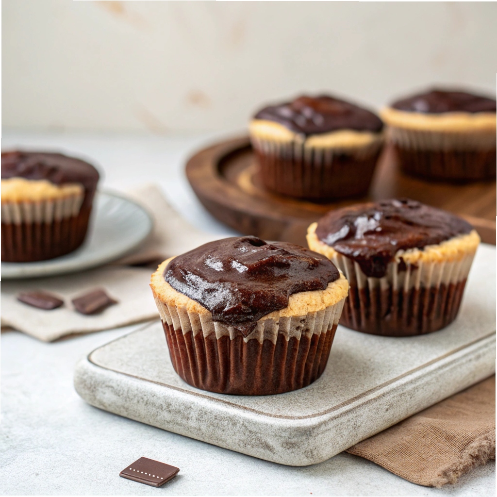 Chocolate Cheesecake Muffins Recipe