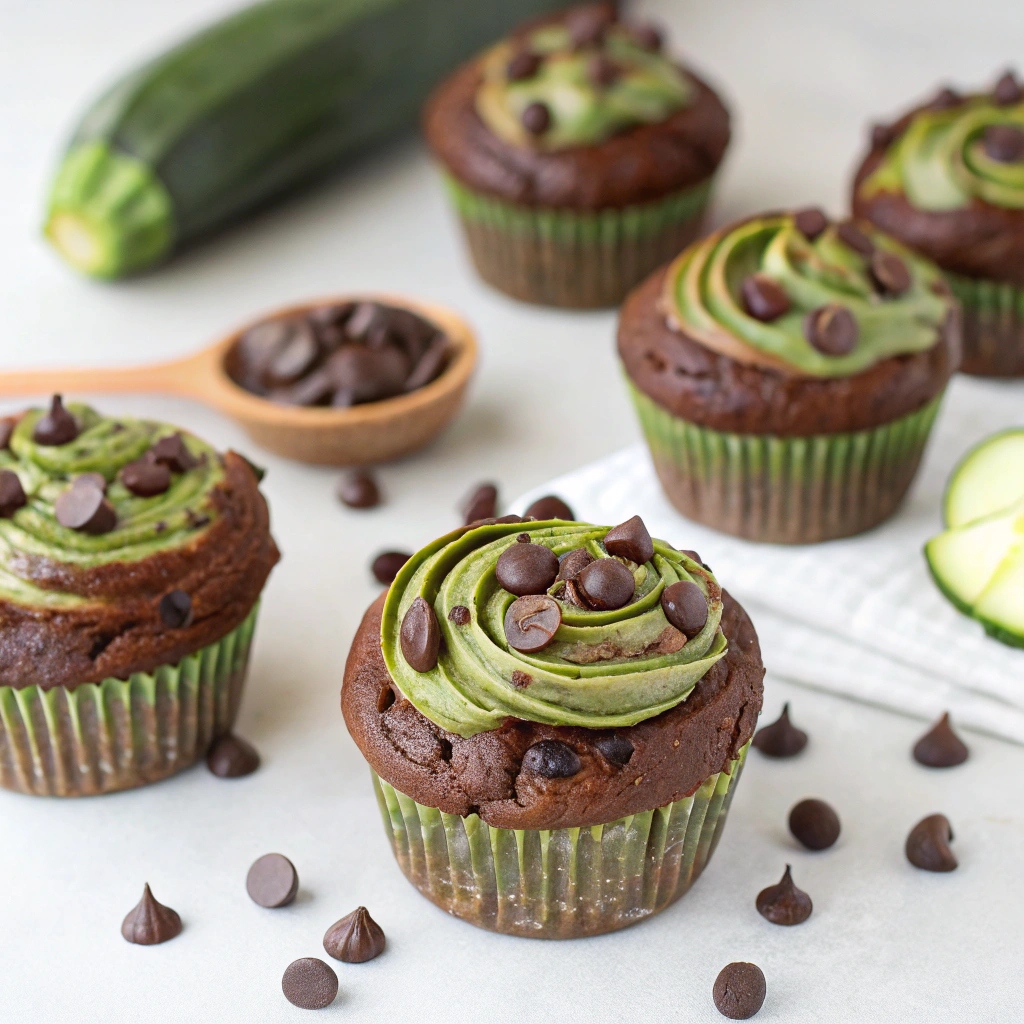 Chocolate Chip Zucchini Muffins