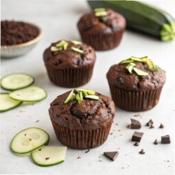 Chocolate Zucchini Muffins Recipe