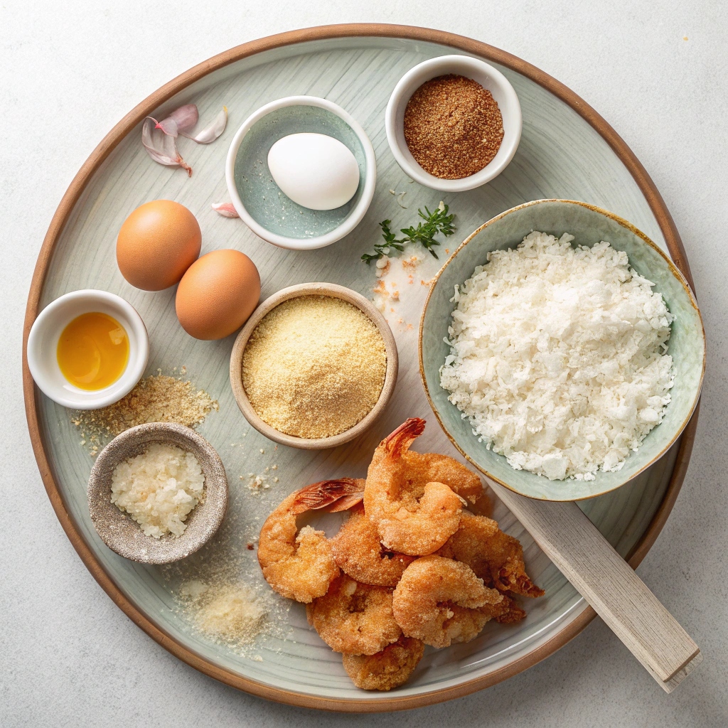 Coconut Shrimp Recipe Ingredients