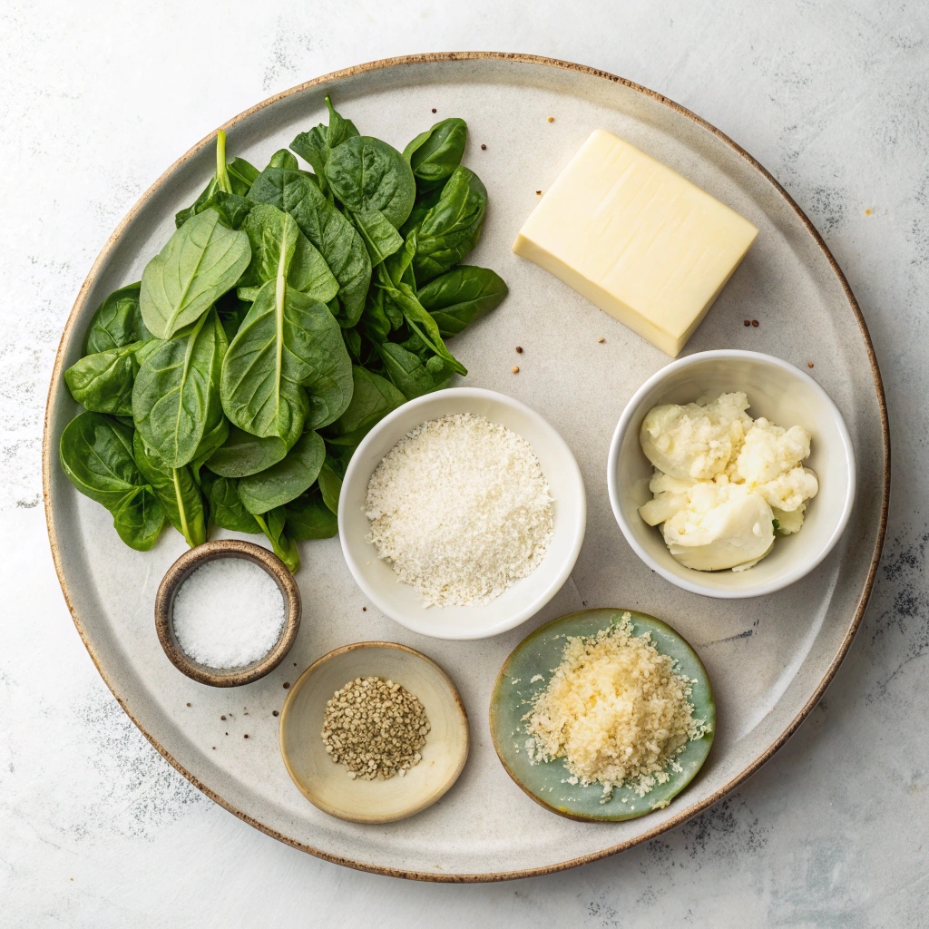 Creamed Spinach Recipe Ingredients