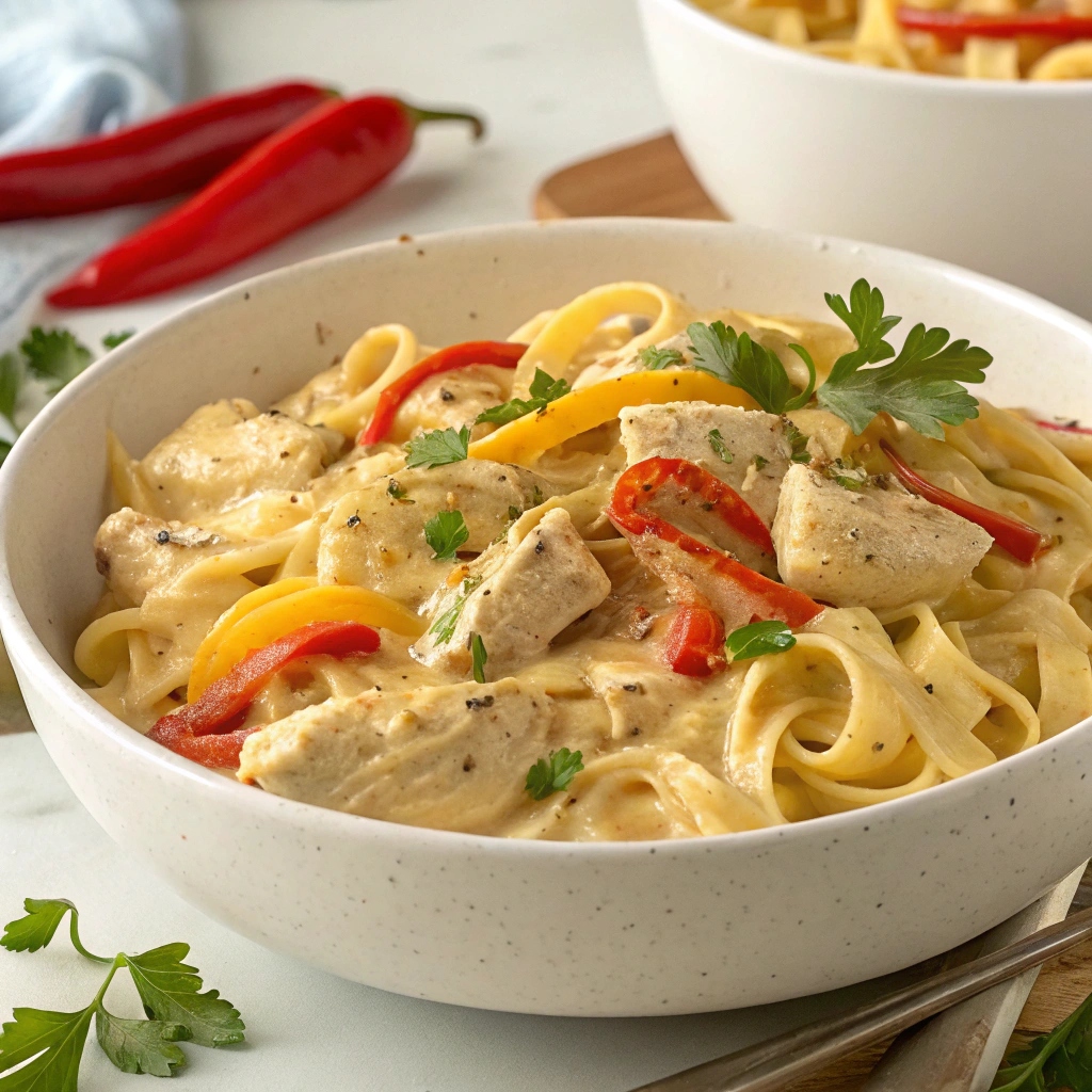 Creamy Cajun Chicken Pasta