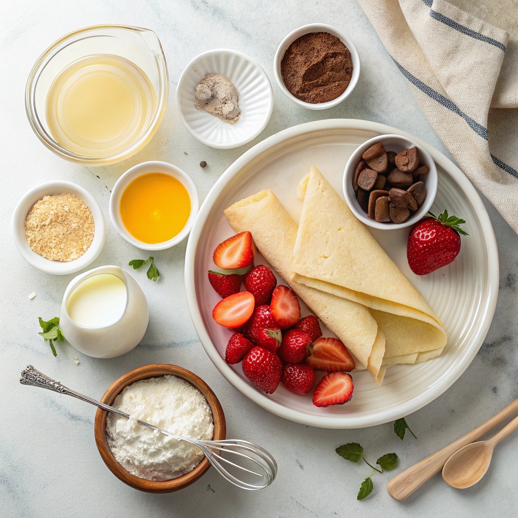 Crepe Cake Recipe Ingredients