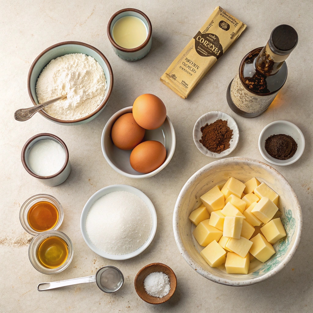 Dessert Bowls Recipe Ingredients