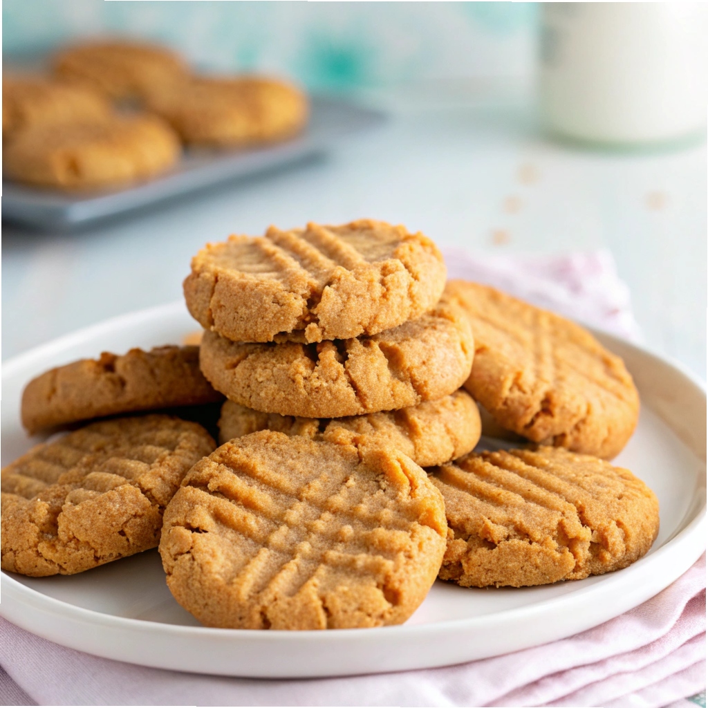 Flourless Peanut Butter Cookies Recipe