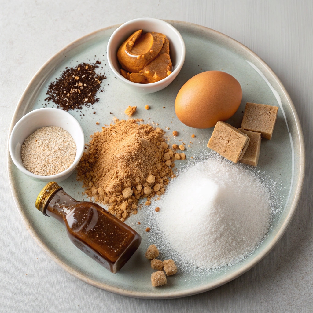 Flourless Peanut Butter Cookies Recipe Ingredients