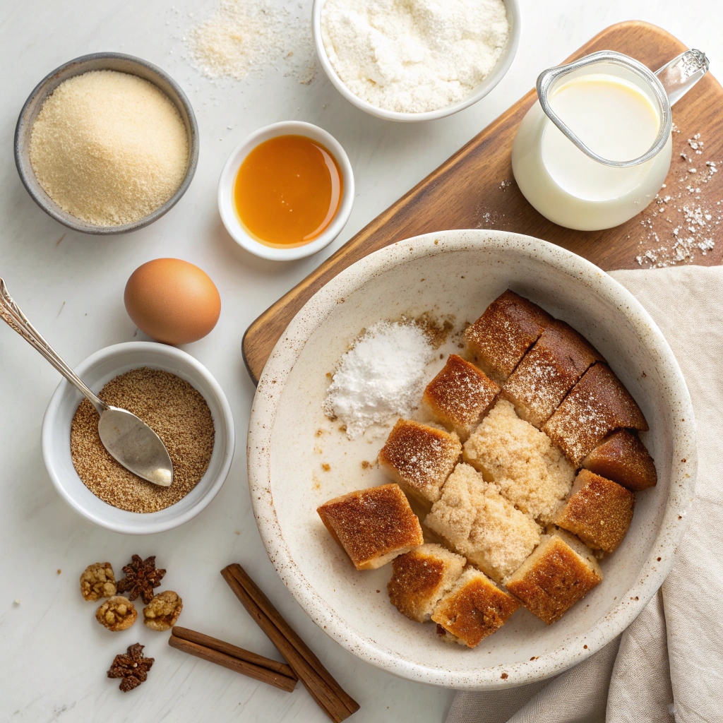 French Toast Casserole Recipe Ingredients