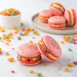 Fruity Pebble Macarons Recipe