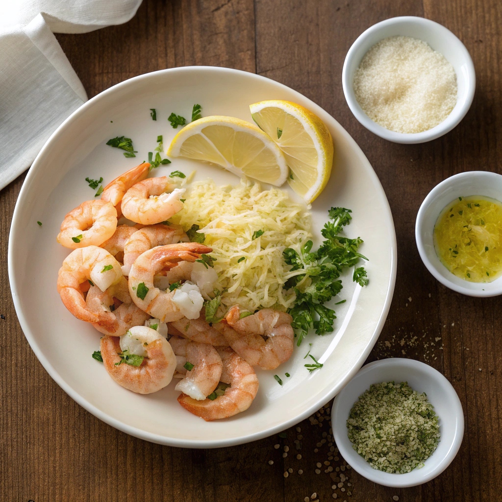 Garlic Butter Shrimp Recipe Ingredients