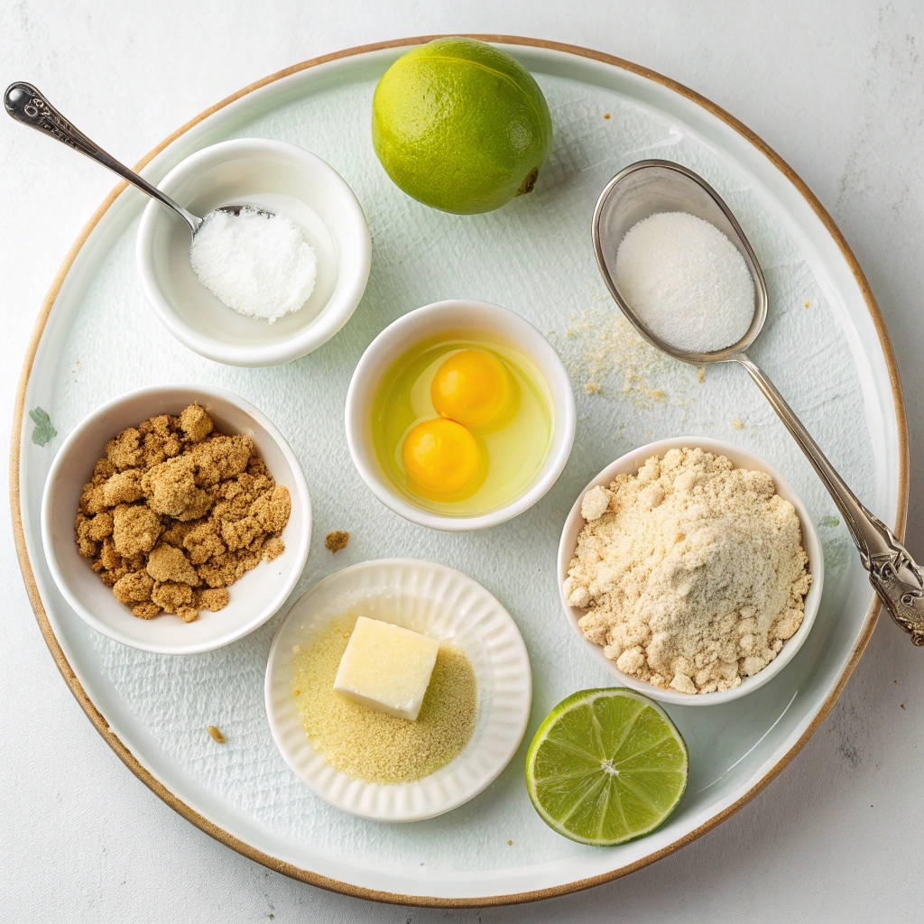 Key Lime Cookies Recipe Ingredients